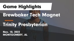 Brewbaker Tech Magnet  vs Trinity Presbyterian  Game Highlights - Nov. 18, 2022