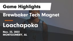 Brewbaker Tech Magnet  vs Loachapoka  Game Highlights - Nov. 23, 2022