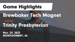 Brewbaker Tech Magnet  vs Trinity Presbyterian  Game Highlights - Nov. 29, 2022