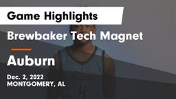 Brewbaker Tech Magnet  vs Auburn  Game Highlights - Dec. 2, 2022