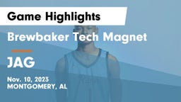 Brewbaker Tech Magnet  vs JAG  Game Highlights - Nov. 10, 2023