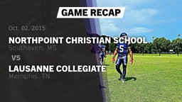 Recap: Northpoint Christian School vs. Lausanne Collegiate  2015