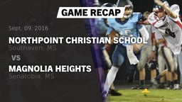 Recap: Northpoint Christian School vs. Magnolia Heights  2016
