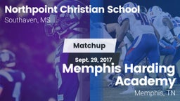 Matchup: Northpoint Christian vs. Memphis Harding Academy 2017