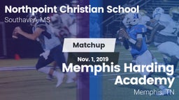 Matchup: Northpoint Christian vs. Memphis Harding Academy 2019