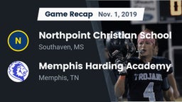 Recap: Northpoint Christian School vs. Memphis Harding Academy 2019