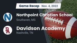Recap: Northpoint Christian School vs. Davidson Academy  2022