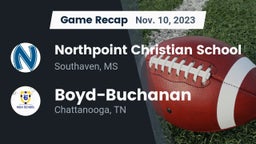 Recap: Northpoint Christian School vs. Boyd-Buchanan  2023