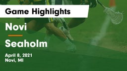Novi  vs Seaholm  Game Highlights - April 8, 2021