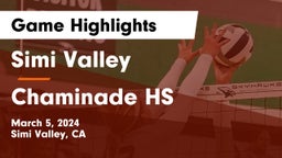 Simi Valley  vs Chaminade HS Game Highlights - March 5, 2024