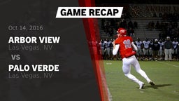 Recap: Arbor View  vs. Palo Verde  2016