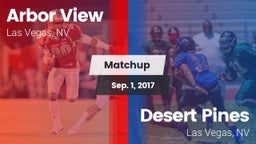 Matchup: Arbor View High vs. Desert Pines  2017