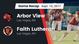 Recap: Arbor View  vs. Faith Lutheran  2017