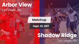 Matchup: Arbor View High vs. Shadow Ridge  2017