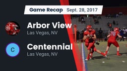 Recap: Arbor View  vs. Centennial  2017