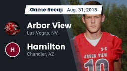 Recap: Arbor View  vs. Hamilton  2018