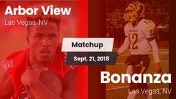 Matchup: Arbor View High vs. Bonanza  2018