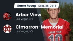 Recap: Arbor View  vs. Cimarron-Memorial  2018