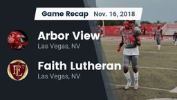 Recap: Arbor View  vs. Faith Lutheran  2018