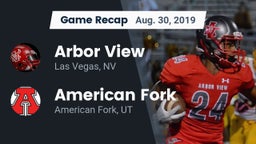 Recap: Arbor View  vs. American Fork  2019