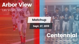 Matchup: Arbor View High vs. Centennial  2019