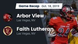 Recap: Arbor View  vs. Faith Lutheran  2019