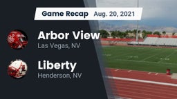 Recap: Arbor View  vs. Liberty  2021
