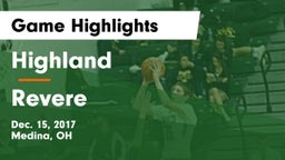 Highland  vs Revere  Game Highlights - Dec. 15, 2017