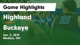 Highland  vs Buckeye  Game Highlights - Jan. 2, 2019