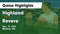 Highland  vs Revere  Game Highlights - Dec. 13, 2019