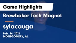Brewbaker Tech Magnet  vs sylacauga Game Highlights - Feb. 16, 2021
