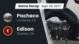 Recap: Pacheco  vs. Edison  2017