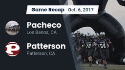 Recap: Pacheco  vs. Patterson  2017