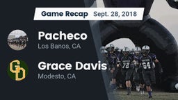 Recap: Pacheco  vs. Grace Davis  2018