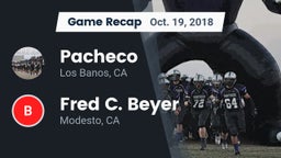Recap: Pacheco  vs. Fred C. Beyer  2018
