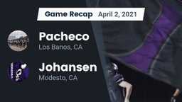 Recap: Pacheco  vs. Johansen  2021
