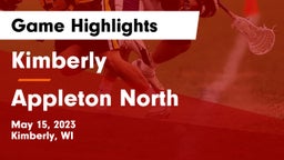 Kimberly  vs Appleton North  Game Highlights - May 15, 2023