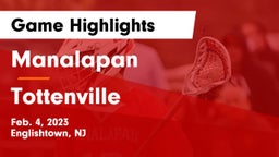 Manalapan  vs Tottenville  Game Highlights - Feb. 4, 2023