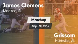 Matchup: James Clemens High vs. Grissom  2016