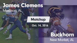 Matchup: James Clemens High vs. Buckhorn  2016