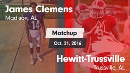 Matchup: James Clemens High vs. Hewitt-Trussville  2016