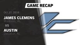 Recap: James Clemens  vs. Austin  2016