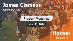 Matchup: James Clemens High vs. Hoover  2016