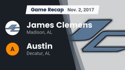 Recap: James Clemens  vs. Austin  2017