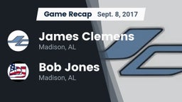 Recap: James Clemens  vs. Bob Jones  2017