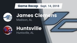 Recap: James Clemens  vs. Huntsville  2018