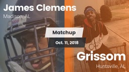 Matchup: James Clemens High vs. Grissom  2018