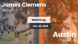Matchup: James Clemens High vs. Austin  2018