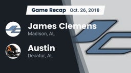 Recap: James Clemens  vs. Austin  2018