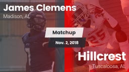 Matchup: James Clemens High vs. Hillcrest  2018